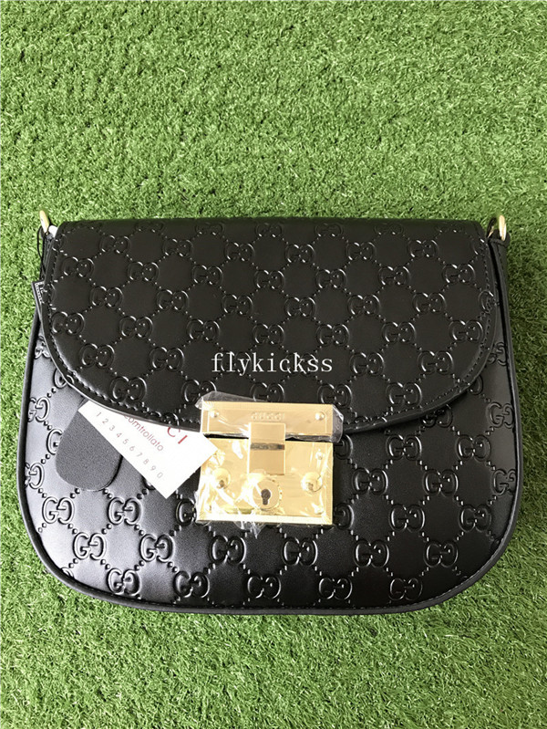 GC Black Shoulder Bag